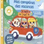 AUZOU | Livre Sonore - Mes comptines des vacances
