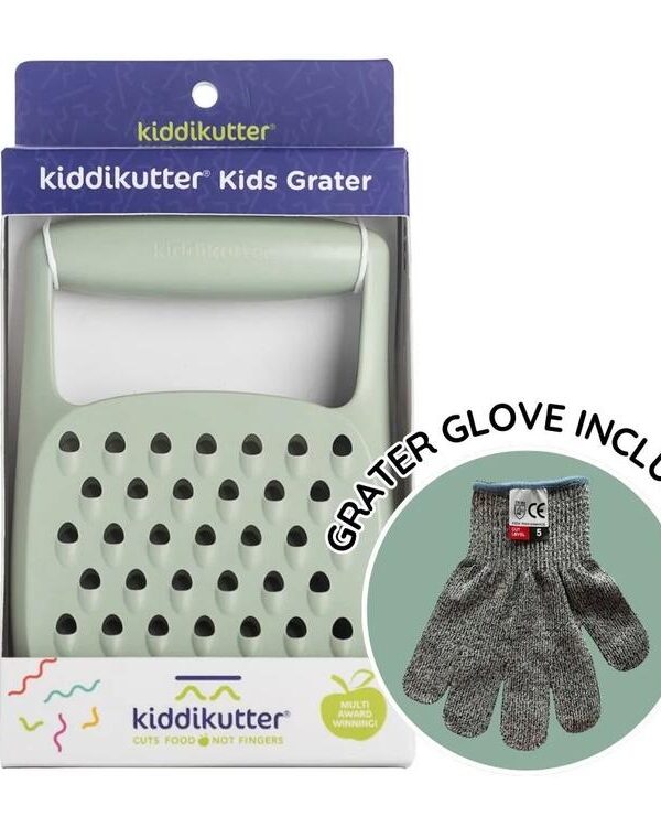 KIDDIKUTTER | Râpe Sécuritaire à Aliment  - Vert
