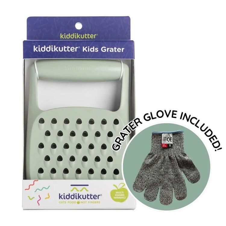 KIDDIKUTTER | Râpe Sécuritaire à Aliment - Vert