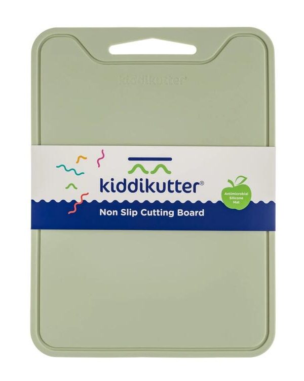 KIDDIKUTTER | Planche à Découper en Silicone - Vert