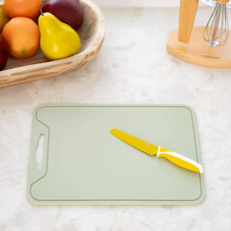 KIDDIKUTTER | Planche à Découper en Silicone - Vert