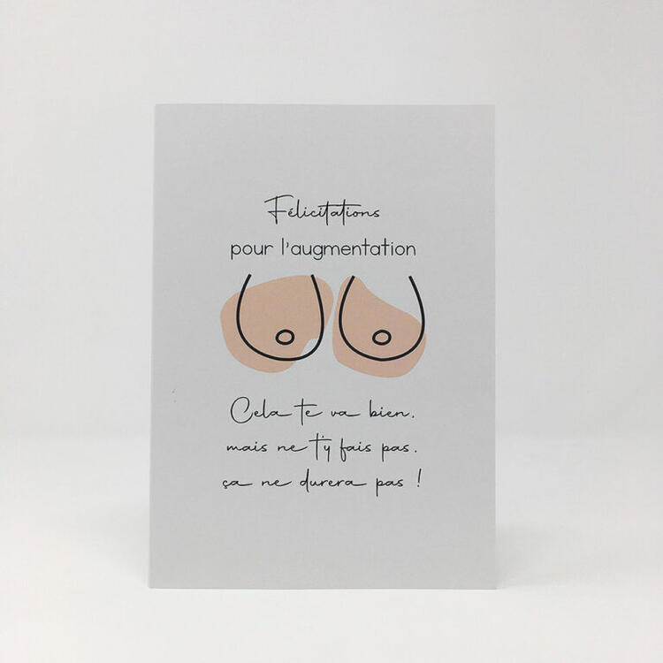 JUBANOU | Carte de souhait - Félicitation