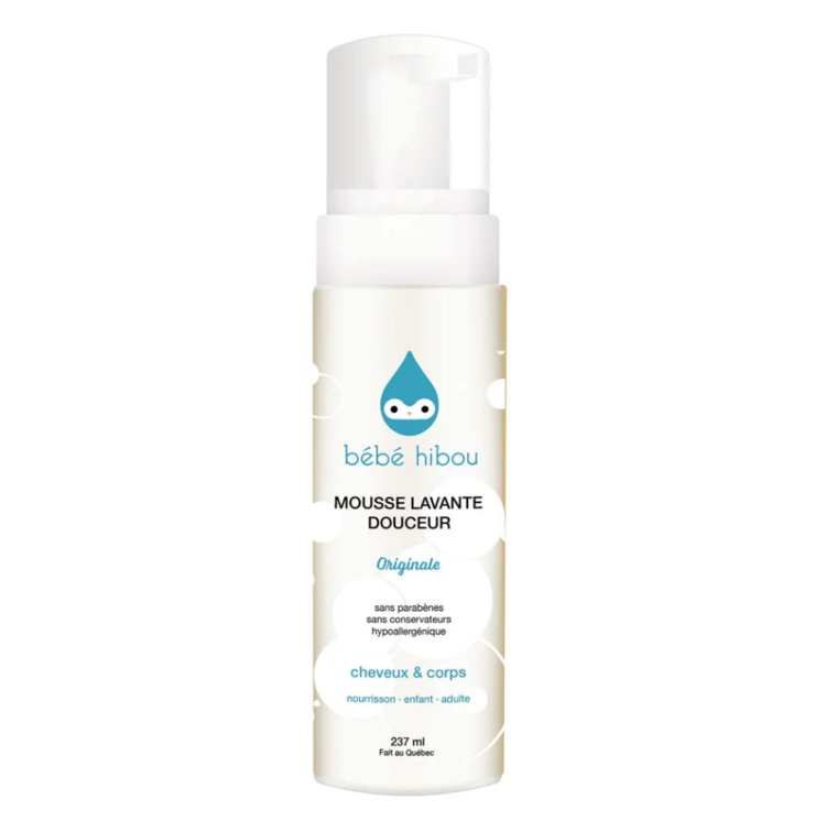 BEBE HIBOU | Savon mousse corps et cheveux ORIGINALE 237ml