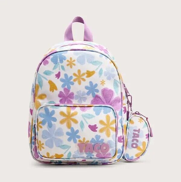 TACO | Capri - Petit Sac à Dos - Pétales de fleurs