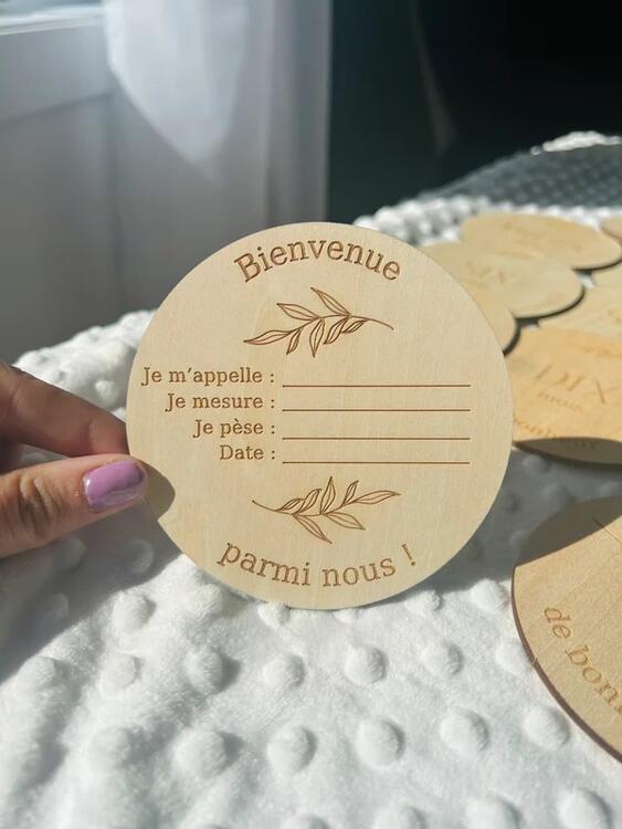 MAISON SOUVENIRS | Pastille de Bois - Bienvenue parmi nous!
