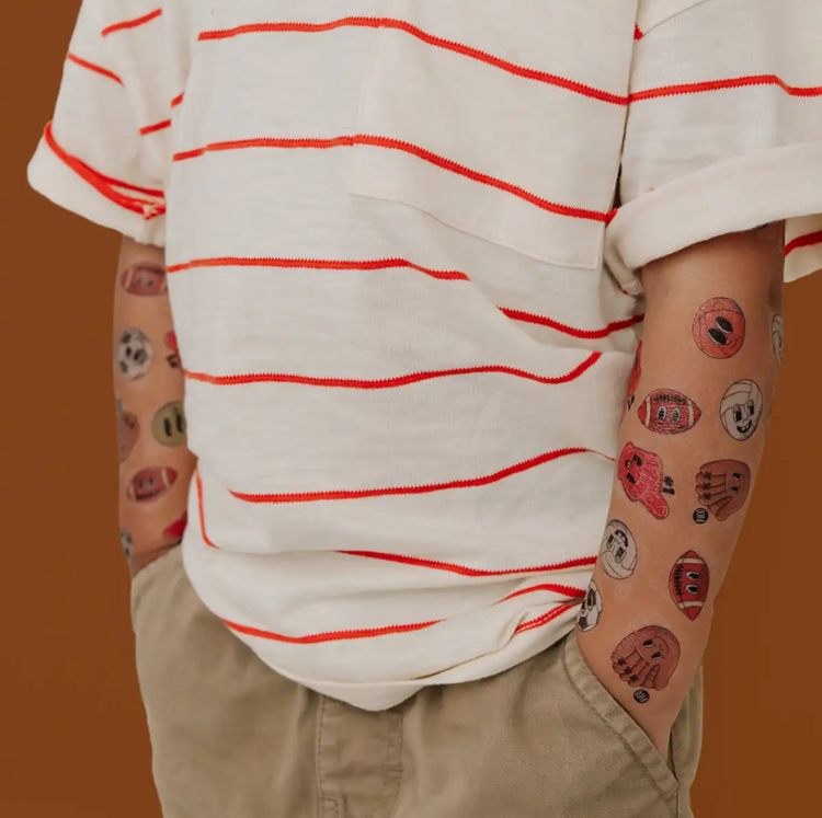 PiCO | Tatouage Temporaire - Ballons sportifs