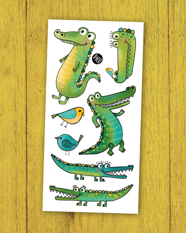 PiCO | Tatouage Temporaire - Marco le Croco