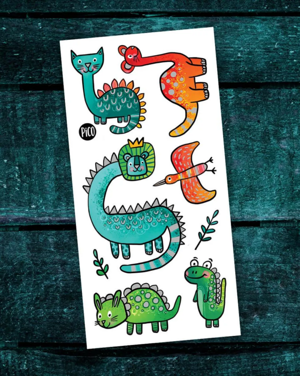 PiCO | Tatouage Temporaire - Les dinoZanimaux