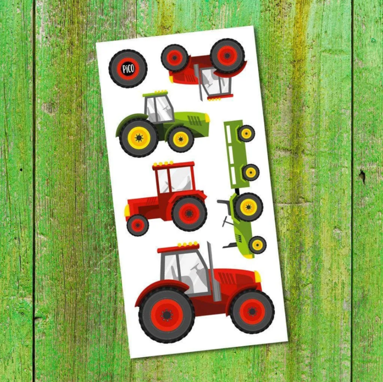 PiCO | Tatouage Temporaire - Les Tracteurs