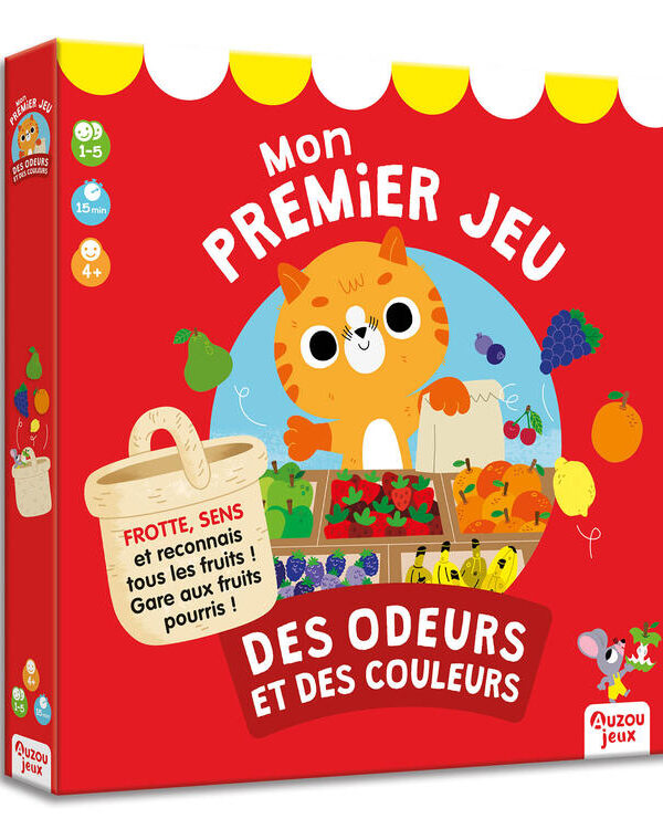 AUZOU | Mon Premier Jeu - Des odeurs et des couleurs