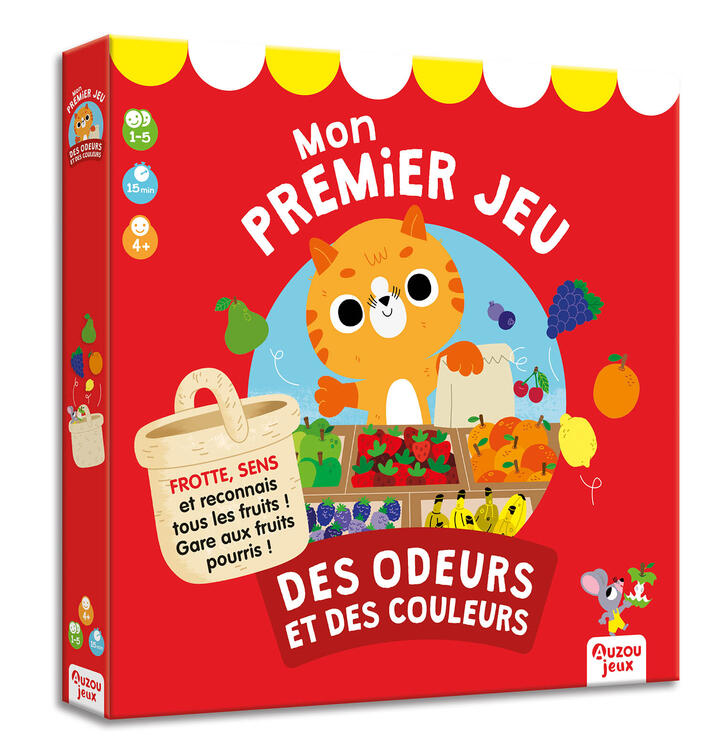 AUZOU | Mon Premier Jeu - Des odeurs et des couleurs