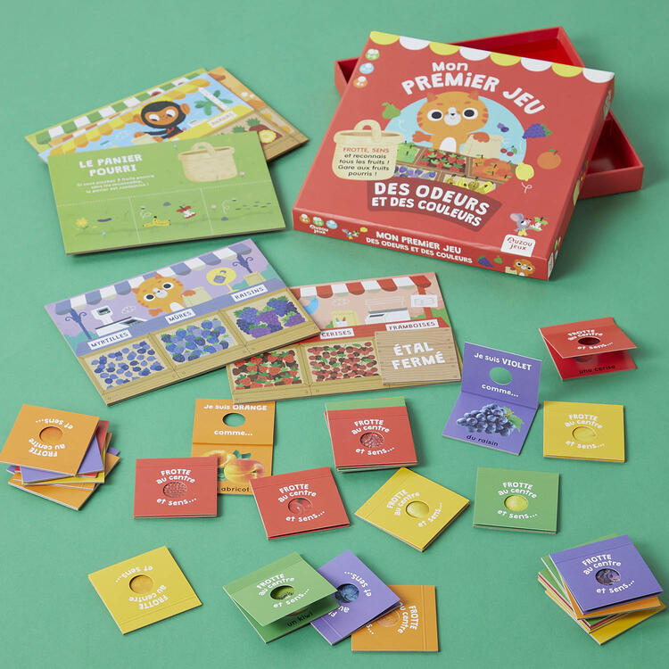 AUZOU | Mon Premier Jeu - Des odeurs et des couleurs