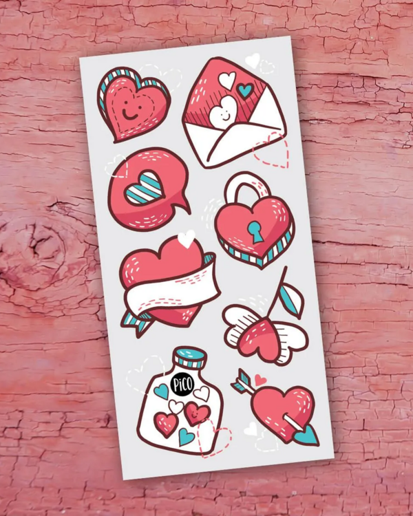 PiCO | Tatouage Temporaire - St-valentin