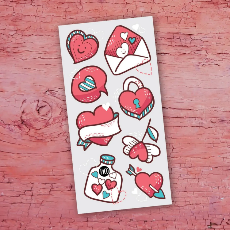 PiCO | Tatouage Temporaire - St-valentin