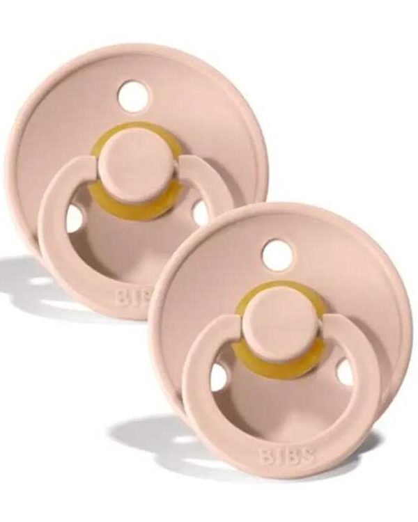 BIBS | Style Colour avec Tétine Ronde - Blush (size 2)