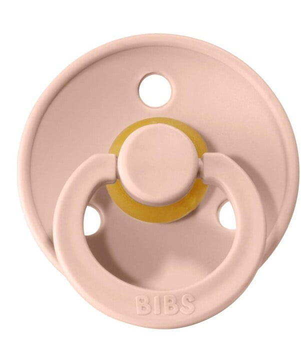 BIBS | Style Colour avec Tétine Ronde - Blush (size 2)