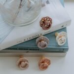 BIBS | Collection Boheme avec Tétine Ronde - Vanille & Pêche (size 1)