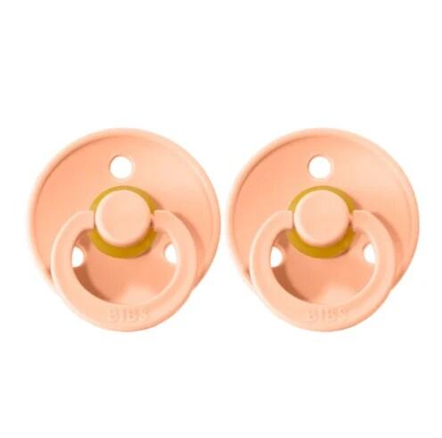 BIBS | Style Colour avec Tétine Ronde - Peach sunset (size 1)