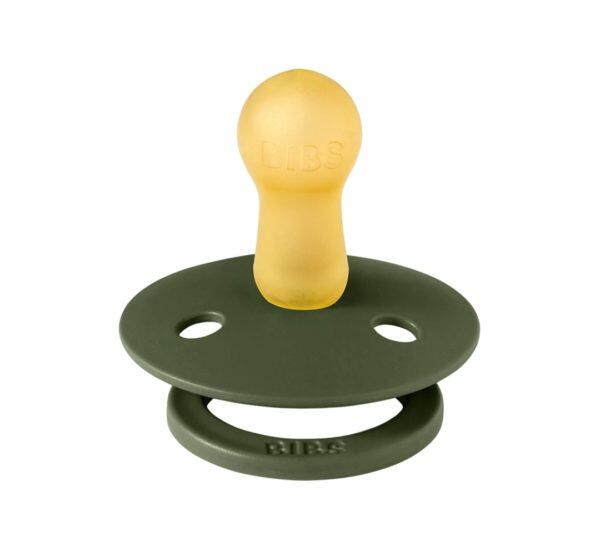 BIBS | Style Colour avec Tétine Ronde - Woodchuck & Hunter Green (size 1)