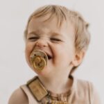 BIBS | Style Colour avec Tétine Ronde - Collection tie dye - Moutarde Ivory (size 1)