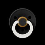 BIBS | Style Colour avec Tétine Ronde - Glow in the dark - Black (size 1)