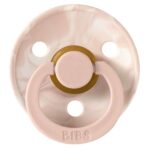 BIBS | Style Colour avec Tétine Ronde - Collection tie dye - Blush & Ivoire (size 1)
