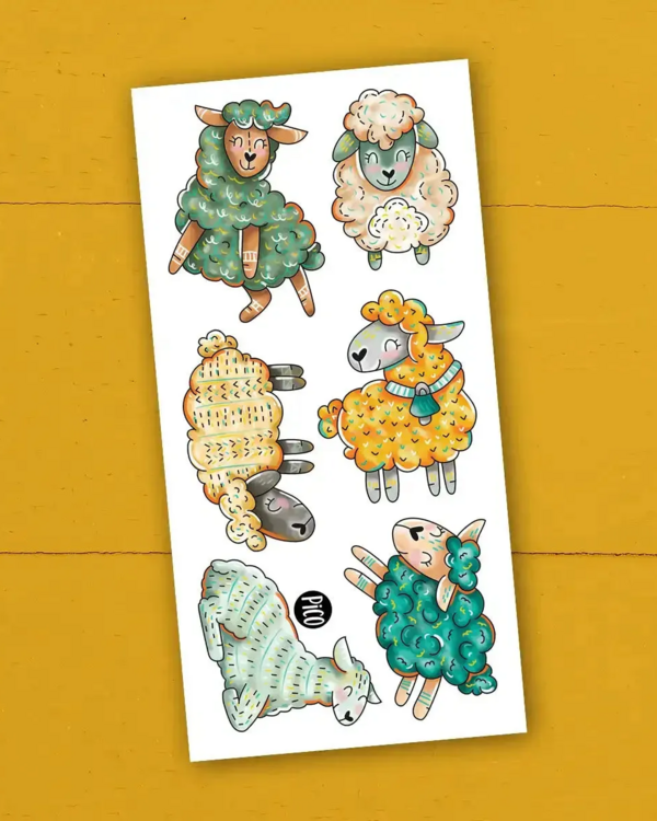 PiCO | Tatouage Temporaire - Les doux moutons