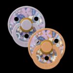 BIBS | Style Colour avec Tétine Ronde - Collection Liberty - June Blossom & Pumpkin (size 1)