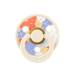 BIBS | Style Colour avec Tétine Ronde - Collection Studio - Morning Bloom & ivoire (size 2)