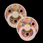 BIBS | Style Colour avec Tétine Ronde - Collection Liberty - June Blossom & Blush (size 2)