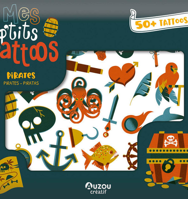AUZOU | Mes P'tits Tattoos - Pirates
