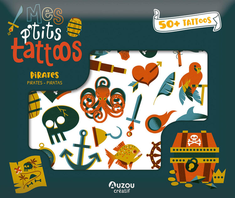 AUZOU | Mes P'tits Tattoos - Pirates