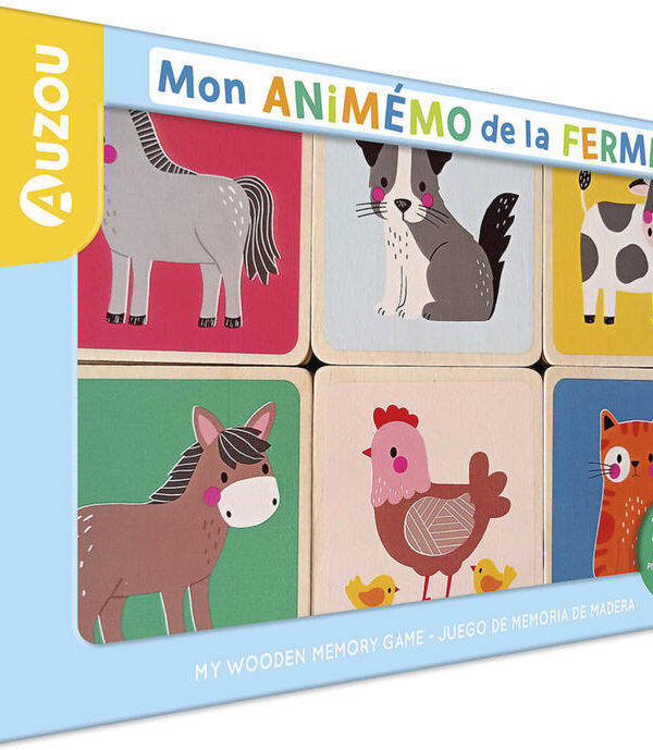 AUZOU | Mon Animémo - De la ferme