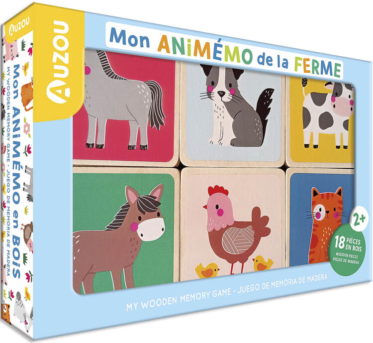 AUZOU | Mon Animémo - De la ferme