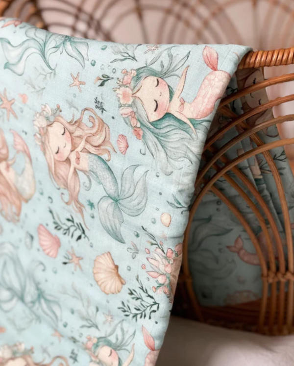CRÉATION JADE | Mousseline de Bambou & Coton - Sirène