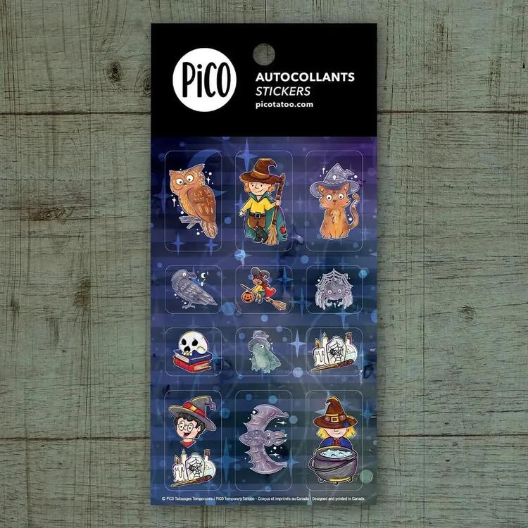 PiCO | Autocollants - Sorciers