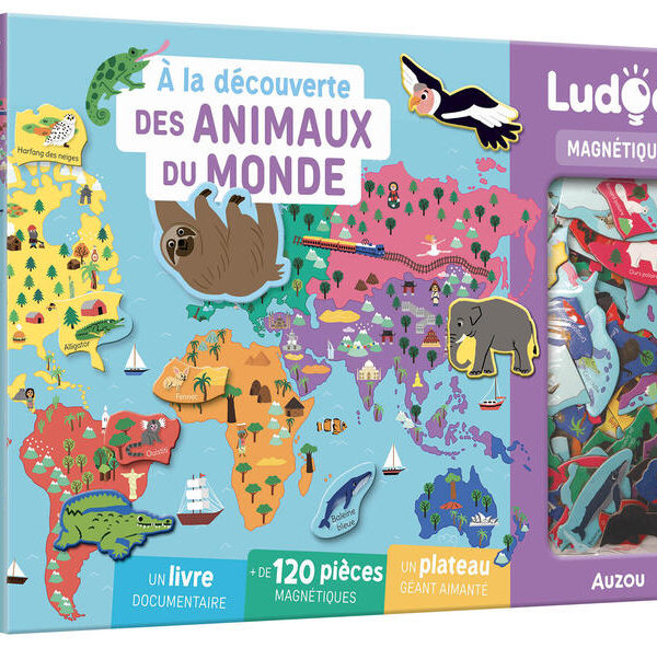 AUZOU | À la découverte des animaux du monde