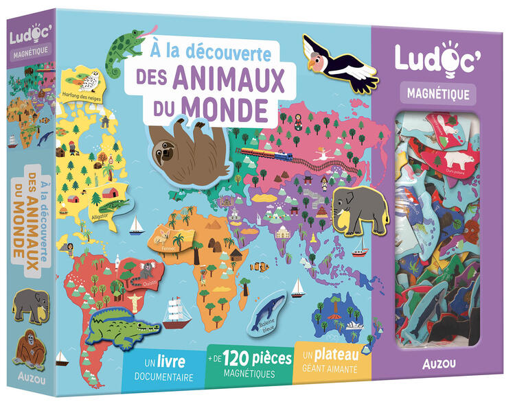 AUZOU | À la découverte des animaux du monde