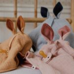 BIBS | Kangourou en tissu de câlin - rose