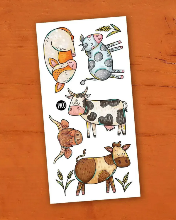 PiCO | Tatouage Temporaire - Les jolies vaches