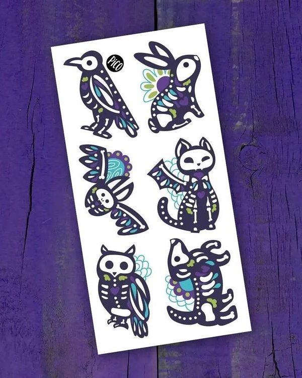 PiCO | Tatouage temporaire - Squelettes