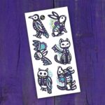 PiCO | Tatouage temporaire - Squelettes