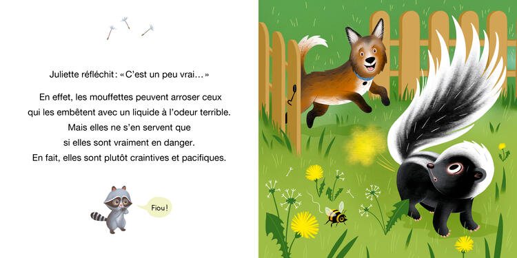 AUZOU | Livre - Petit Léon et Juliette la mouffette