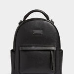 LAMBERT | Le Maude - Sac à dos 3-en-1 en cuir vegan - Noir