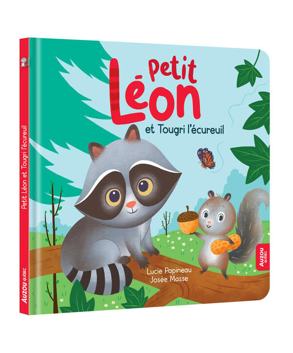 AUZOU | Livre - Petit Léon et Tougri l'écureuil