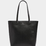 LAMBERT | Le Claire - Sac fourre-tout en cuir vegan recyclé - Noir