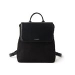 LAMBERT | Le Cynthia - Sac à dos en cuir vegan - Noir