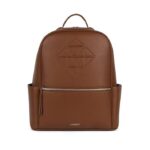 LAMBERT | Le Vicky - Sac à couches en cuir vegan - Hazelnut