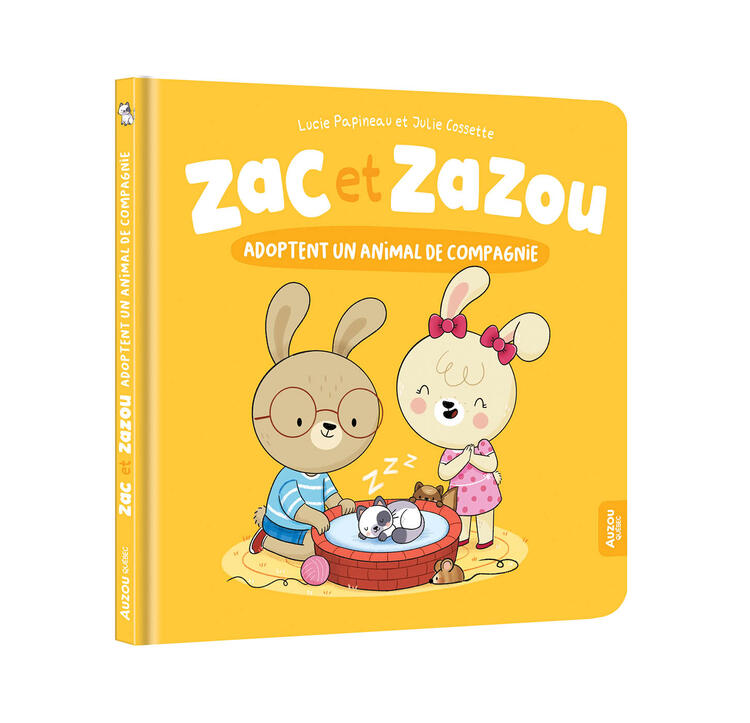 AUZOU | Zac et Zazou - Adoptent un animal de compagnie