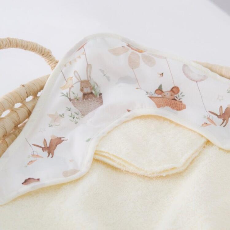 BALUCHON | Serviette à Capuchon - Montgolfière